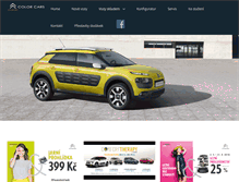 Tablet Screenshot of citroencc.cz